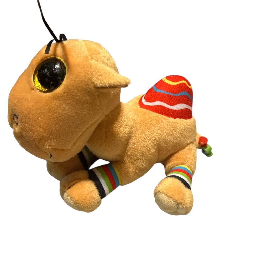 Ty Camel Plush with Vibrant Stripes